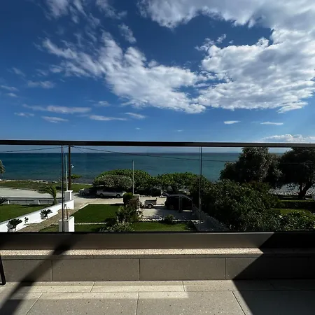 Agnanti - Seafront With Aegean Sea View * Loutra Elevtheron
